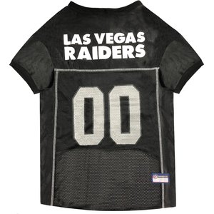 Pets First NFL Dog & Cat Mesh Jersey, Las Vegas Raiders, Medium
