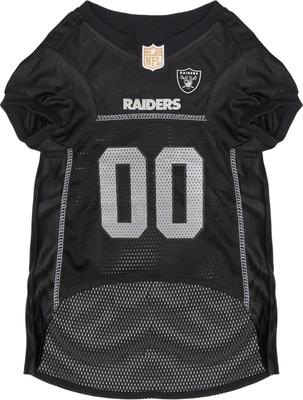 Show full view: Pets First NFL Dog & Cat Mesh Jersey, Las Vegas Raiders, Small slide 3 of 7