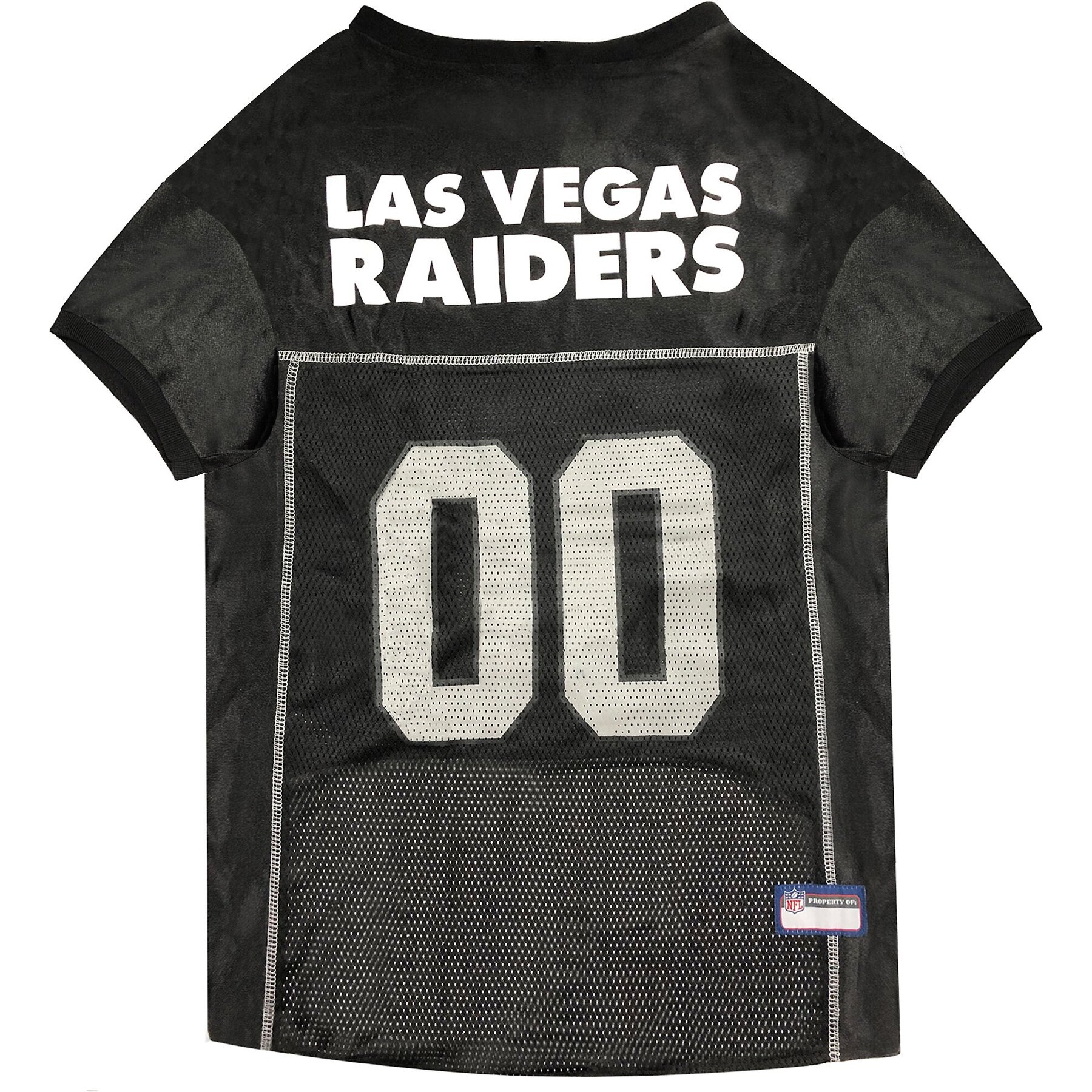 Pets First NFL Dog & Cat Jersey, Las Vegas Raiders, X-Large