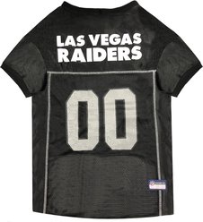 Pets First NFL Dog & Cat Mesh Jersey, Las Vegas Raiders, X-Small