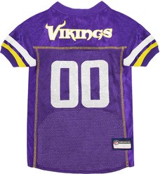 Pets First NFL Dog & Cat Mesh Jersey, Minnesota Vikings, Small