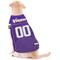 Show in main carousel: Pets First NFL Dog & Cat Mesh Jersey, Minnesota Vikings, XX-Large slide 3 of 6