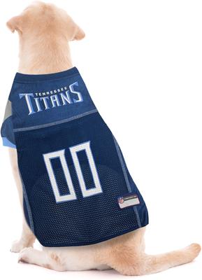 Show full view: Pets First NFL Dog & Cat Mesh Jersey, Tennessee Titans, Large slide 5 of 8