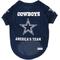 Show in main carousel: Pets First NFL Dog & Cat Raglan Jersey, Dallas Cowboys, Small slide 1 of 6