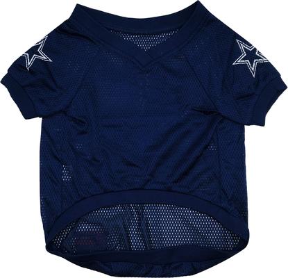 Show full view: Pets First NFL Dog & Cat Raglan Jersey, Dallas Cowboys, Small slide 3 of 6