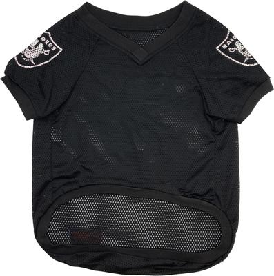 Show full view: Pets First NFL Dog & Cat Raglan Jersey, Las Vegas Raiders, Large slide 2 of 5