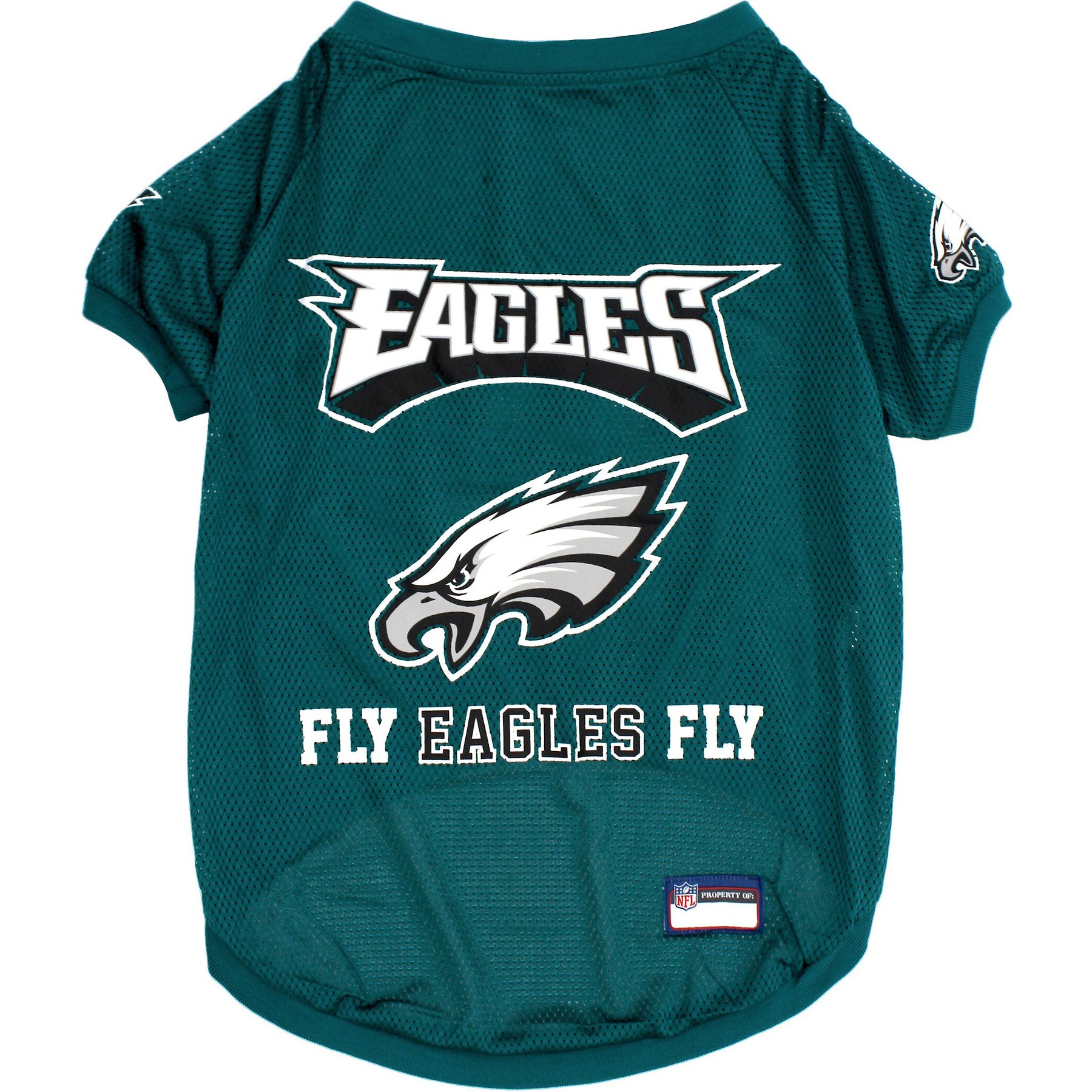Pets First NFL Dog & Cat Raglan Jersey, Philadelphia Eagles, Medium
