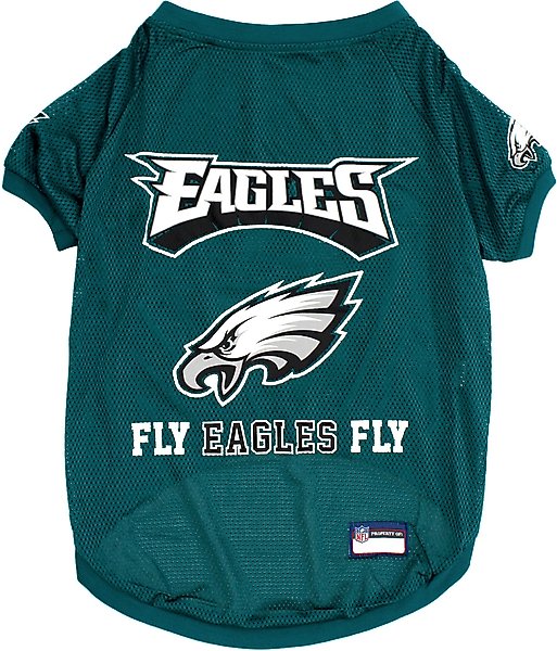 Pets First NFL Dog & Cat Raglan Jersey, Philadelphia Eagles