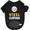 Show in main carousel: Pets First NFL Dog & Cat Raglan Jersey, Pittsburgh Steelers, X-Large slide 1 of 6