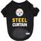 Show in main carousel: Pets First NFL Dog & Cat Raglan Jersey, Pittsburgh Steelers, X-Small slide 1 of 6