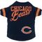 Show in main carousel: Pets First NFL Dog & Cat Stripe T-Shirt, Chicago Bears, Large slide 1 of 7
