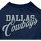 Show in main carousel: Pets First NFL Dog & Cat Stripe T-Shirt, Dallas Cowboys, Small slide 4 of 6