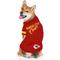 Show in main carousel: Pets First NFL Dog & Cat Stripe T-Shirt, Kansas City Chiefs, Large slide 4 of 7
