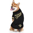 Show in main carousel: Pets First NFL Dog & Cat Stripe T-Shirt, New Orleans Saints, Large slide 2 of 5