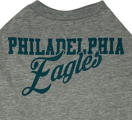 Show full view: Pets First NFL Dog & Cat Stripe T-Shirt, Philadelphia Eagles, Medium slide 4 of 6