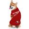 Show in main carousel: Pets First NFL Dog & Cat Stripe T-Shirt, San Francisco 49ers, Medium slide 4 of 7