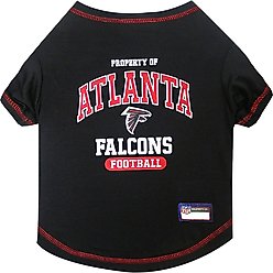 Pets First NFL Dog & Cat T-Shirt, Atlanta Falcons, Small slide 1 of 4