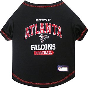 Pets First NFL Dog & Cat T-Shirt, Atlanta Falcons, Small