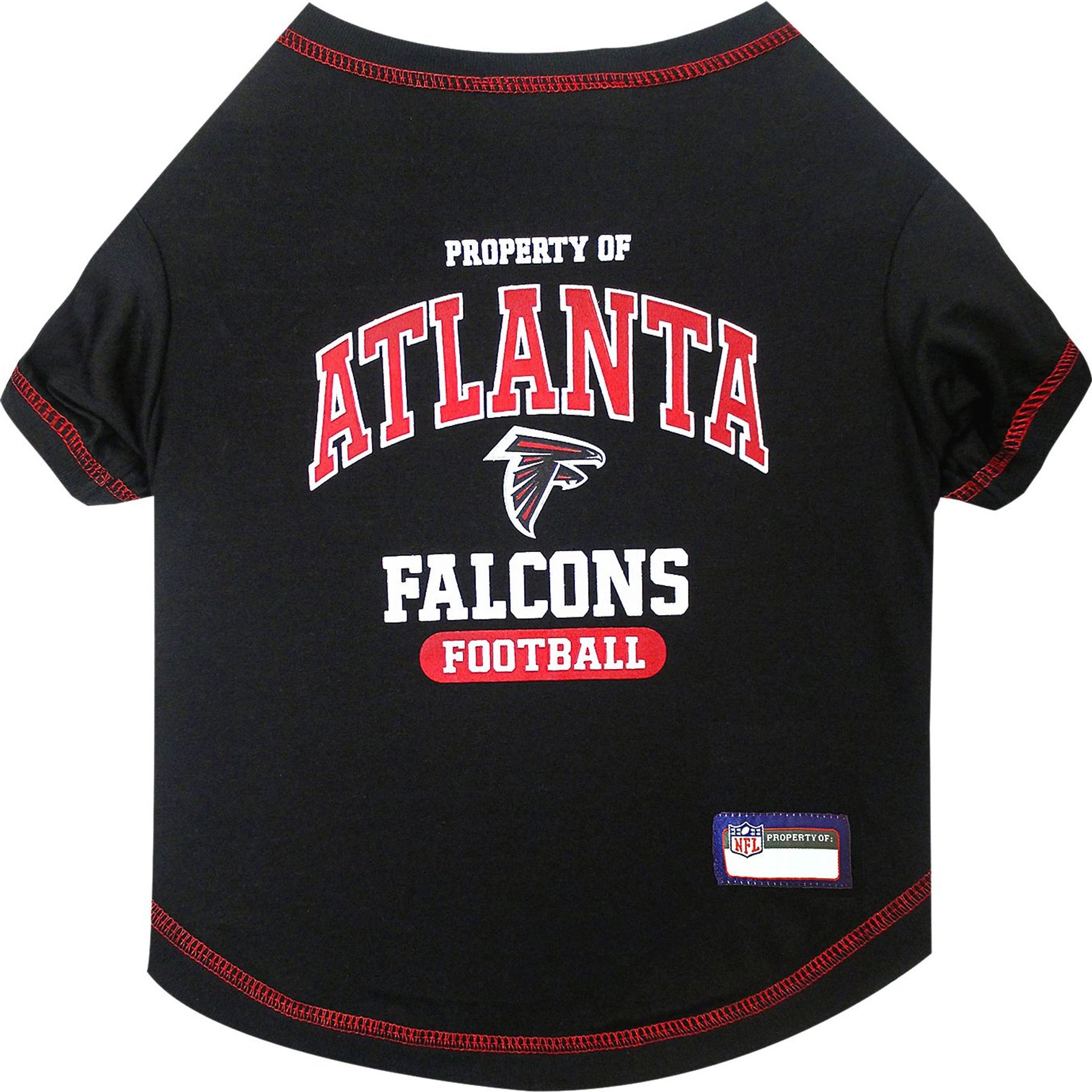 Pets First NFL Dog & Cat T-Shirt, Atlanta Falcons, X-Small