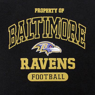 Show full view: Pets First NFL Dog & Cat T-Shirt, Baltimore Ravens, Medium slide 5 of 7