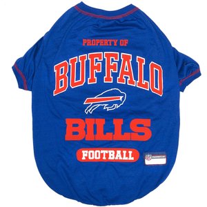 Pets First NFL Dog & Cat T-Shirt, Buffalo Bills, Medium