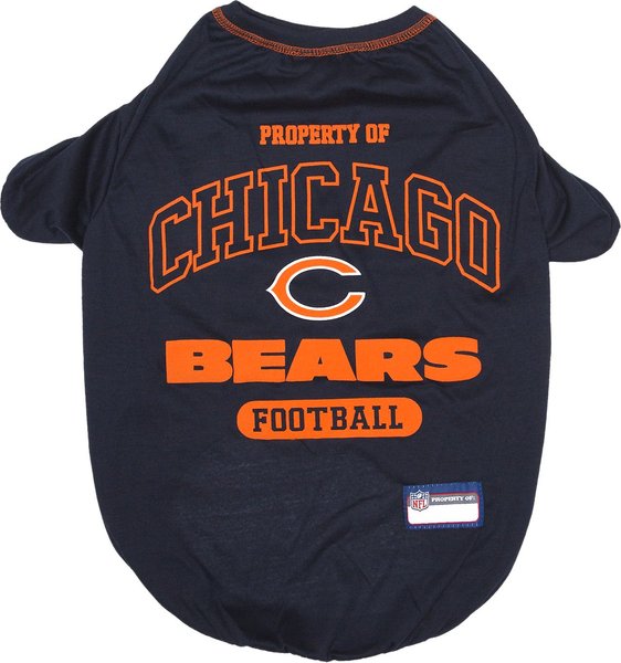 Show full view: Pets First NFL Dog & Cat T-Shirt, Chicago Bears, Large slide 1 of 6