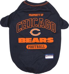 Pets First NFL Dog & Cat T-Shirt, Chicago Bears, Small