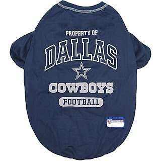 Pets First NFL Dog & Cat T-Shirt, Dallas Cowboys, Medium slide 1 of 4
