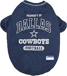 Pets First NFL Dog & Cat T-Shirt, Dallas Cowboys, Small