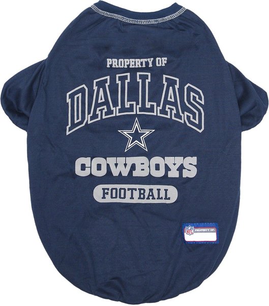 Show full view: Pets First NFL Dog & Cat T-Shirt, Dallas Cowboys, X-Large slide 1 of 6
