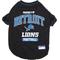 Show in main carousel: Pets First NFL Dog & Cat T-Shirt, Detroit Lions, Medium slide 1 of 6