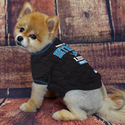 Show full view: Pets First NFL Dog & Cat T-Shirt, Detroit Lions, X-Small slide 3 of 6