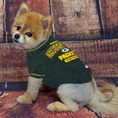Show full view: Pets First NFL Dog & Cat T-Shirt, Green Bay Packers, Medium slide 4 of 7