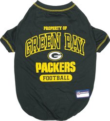 Pets First NFL Dog & Cat T-Shirt, Green Bay Packers, X-Large