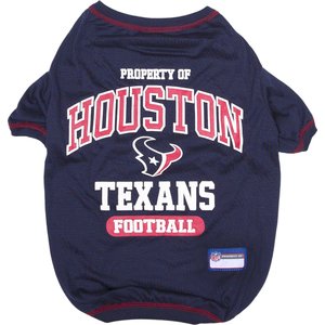 Pets First NFL Dog & Cat T-Shirt, Houston Texans, Large