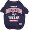 Show in main carousel: Pets First NFL Dog & Cat T-Shirt, Houston Texans, Small slide 1 of 7