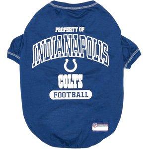 Pets First NFL Dog & Cat T-Shirt, Indianapolis Colts, Large