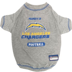 Pets First NFL Dog & Cat T-Shirt, Los Angeles Chargers, Large