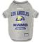 Show in main carousel: Pets First NFL Dog & Cat T-Shirt, Los Angeles Rams, Medium slide 1 of 6