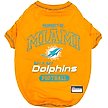 Show in main carousel: Pets First NFL Dog & Cat T-Shirt, Miami Dolphins, X-Small slide 1 of 6