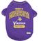 Show in main carousel: Pets First NFL Dog & Cat T-Shirt, Minnesota Vikings, Medium slide 5 of 7