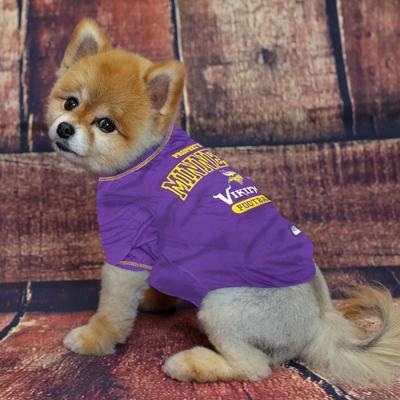 Show full view: Pets First NFL Dog & Cat T-Shirt, Minnesota Vikings, Medium slide 3 of 7
