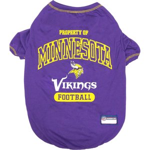 Pets First NFL Dog & Cat T-Shirt, Minnesota Vikings, X-Large