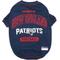 Show in main carousel: Pets First NFL Dog & Cat T-Shirt, New England Patriots, Large slide 1 of 7
