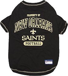 Pets First NFL Dog & Cat T-Shirt, New Orleans Saints, X-Small