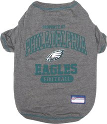 Pets First NFL Dog & Cat T-Shirt, Philadelphia Eagles, Large