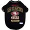 Show in main carousel: Pets First NFL Dog & Cat T-Shirt, San Francisco 49ers, Medium slide 1 of 6