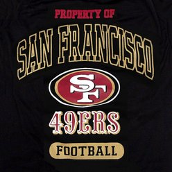 Pets First NFL Dog & Cat T-Shirt, San Francisco 49ers, Medium slide 2 of 3