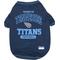 Show in main carousel: Pets First NFL Dog & Cat T-Shirt, Tennessee Titans, Medium slide 1 of 7