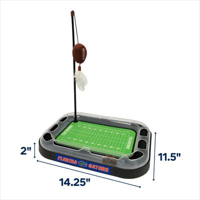 Show full view: Pets First NFL Football Field Cat Scratcher Toy with Catnip, Florida Football slide 3 of 7